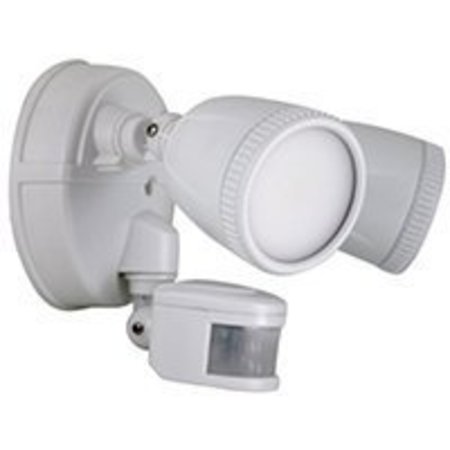 POWERZONE PowerZone O-G1200M-PW Security Light, LED Lamp, 15 W, 110/240 V, 1200 Lumens O-TX-G1200MW